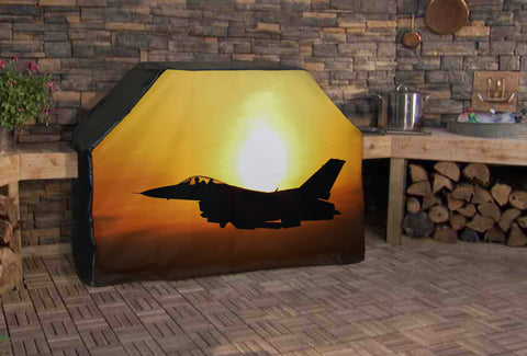 American Fighter Jet Full BBQ Grill Cover