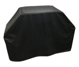 Plain Black Marine Grade Vinyl Grill Cover