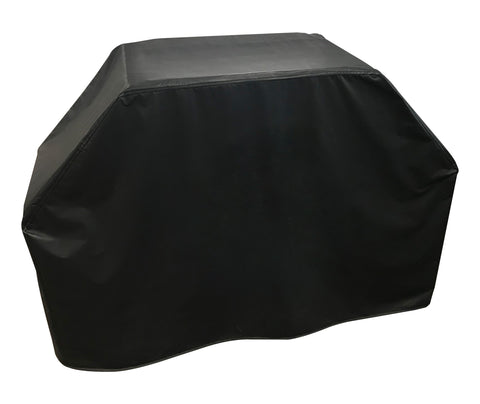 Plain Black Marine Grade Vinyl Grill Cover