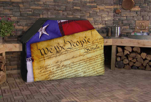 We the People Full BBQ Grill Cover