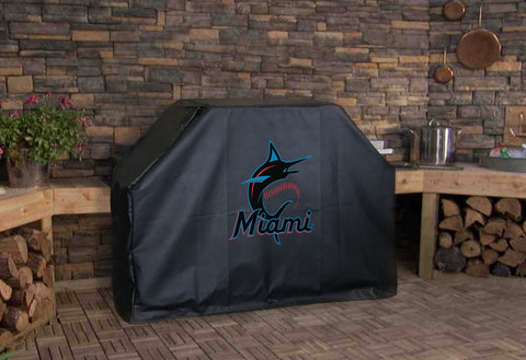Miami Marlins Grill Cover