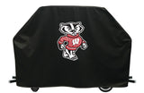 Wisconsin University Badger Logo BBQ Grill Cover
