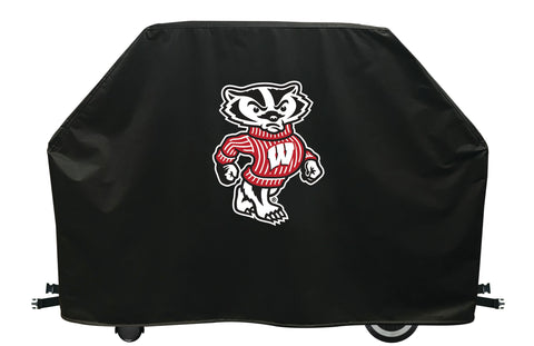 Wisconsin University Badger Logo BBQ Grill Cover