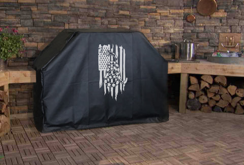 Gadsden American Flag Grill Cover