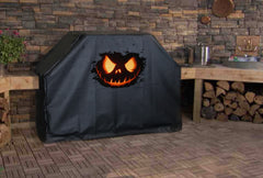Halloween Pumpkin Grill Cover