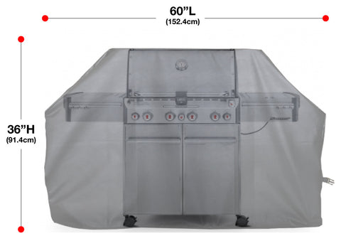 Baseball and Glove Full BBQ Grill Cover