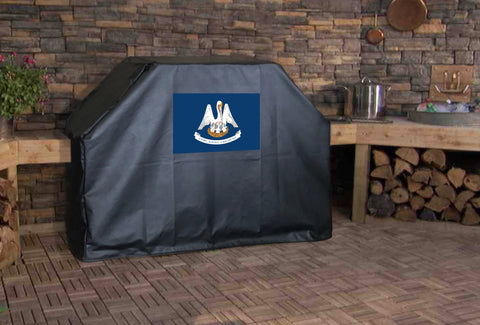 Louisiana State Flag Grill Cover