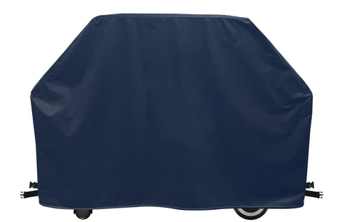 Plain Navy Marine Grade Vinyl Grill Cover