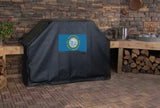 South Dakota State Outline Flag Grill Cover