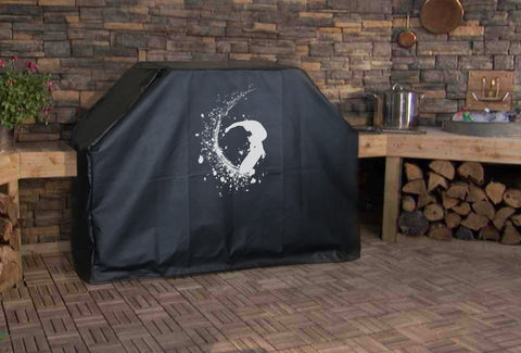 Surfing a Wave Grill Cover
