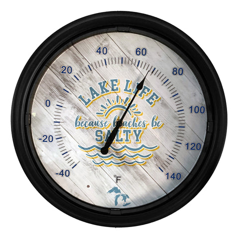 Creighton University Logo LED Thermometer | LED Outdoor Thermometer