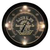 Arizona Diamondbacks Logo LED Thermometer | MLB LED Outdoor Thermometer