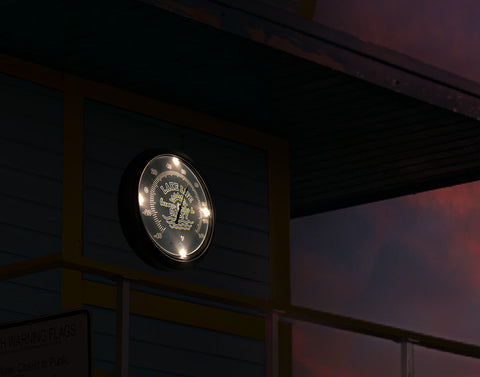 Vancouver Canucks Logo LED Thermometer | LED Outdoor Thermometer