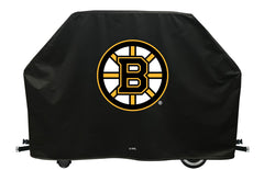BBQ Grill Cover with Boston Bruins Team Hockey Logo