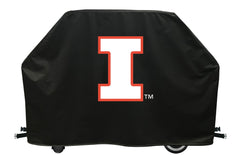 Grill Cover with Illinois Logo