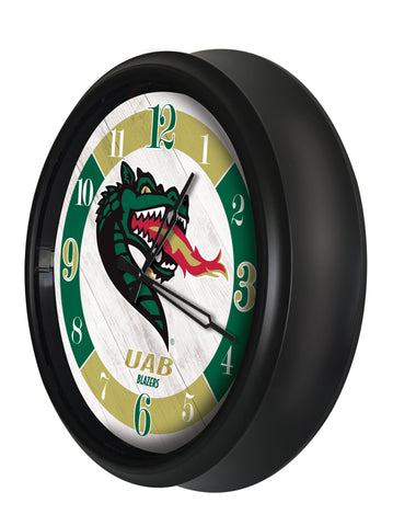 Alabama Birmingham Blazers Logo LED Clock | LED Outdoor Clock