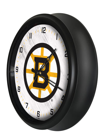 Boston Bruins Logo LED Clock | LED Outdoor Clock
