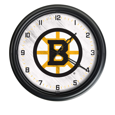 Boston Bruins Logo LED Clock | LED Outdoor Clock