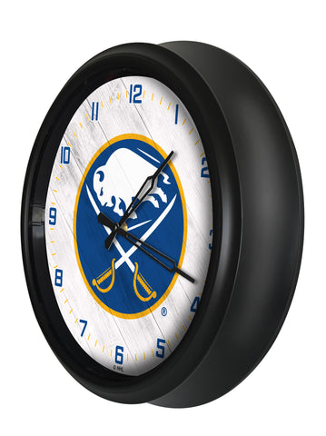 Buffalo Sabres Logo LED Clock | LED Outdoor Clock