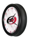 Carolina Hurricanes Logo LED Clock | LED Outdoor Clock