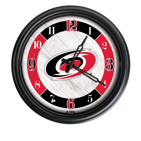 Carolina Hurricanes Logo LED Clock | LED Outdoor Clock