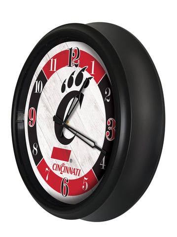 Cincinnati Bearcats Logo LED Clock | LED Outdoor Clock