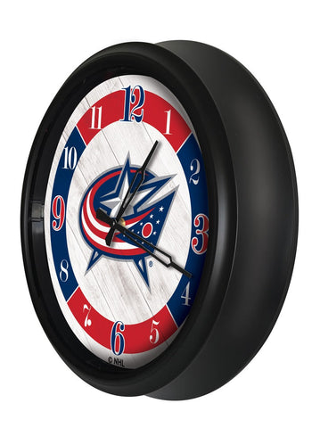 Columbus Blue Jackets Logo LED Clock | LED Outdoor Clock
