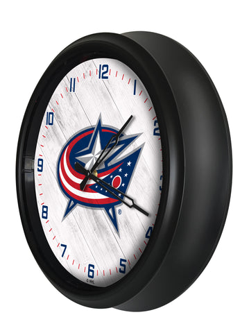 Columbus Blue Jackets Logo LED Clock | LED Outdoor Clock