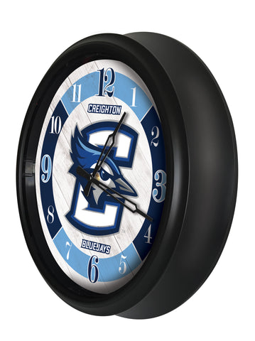 Creighton University Logo LED Thermometer | LED Outdoor Thermometer