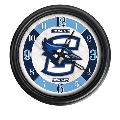 Creighton University Logo LED Thermometer | LED Outdoor Thermometer