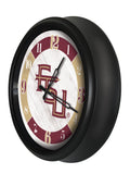 Florida State FS Script Logo LED Clock | LED Outdoor Clock