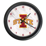 Iowa State Cyclones Logo LED Clock | LED Outdoor Clock