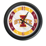 Iowa State Cyclones Logo LED Clock | LED Outdoor Clock