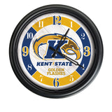 Kent State Golden Flashes Logo LED Clock | LED Outdoor Clock