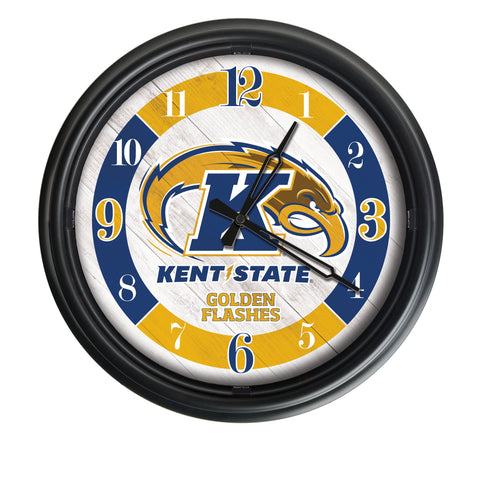 Kent State Golden Flashes Logo LED Clock | LED Outdoor Clock