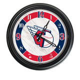 Cleveland Guardians Logo LED Clock | MLB LED Outdoor Clock