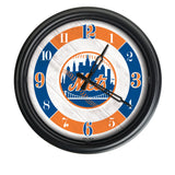 New York Mets Logo LED Clock | MLB LED Outdoor Clock