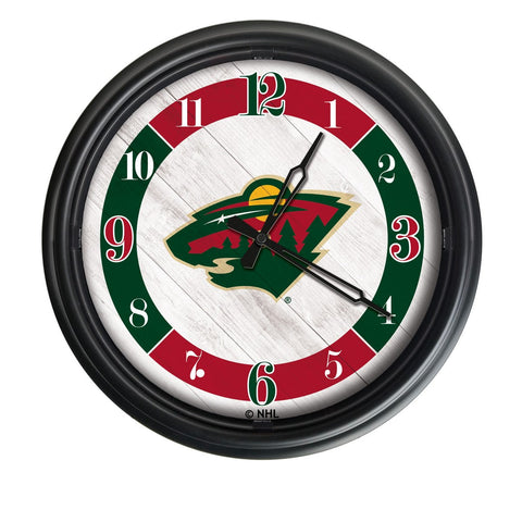 Minnesota Wild Logo LED Clock | LED Outdoor Clock