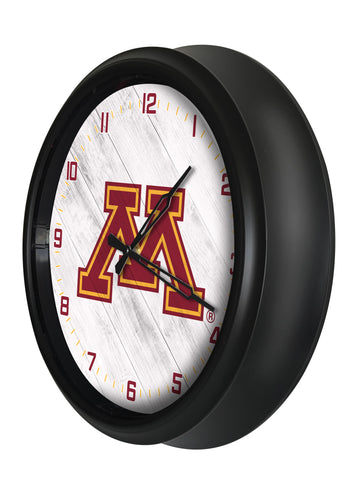 Minnesota Golden Gophers Logo LED Clock | LED Outdoor Clock