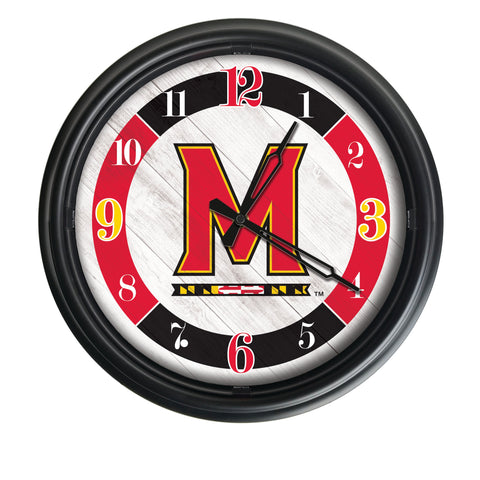 Maryland Terrapins Logo LED Clock | LED Outdoor Clock