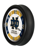 Notre Dame Block ND Logo LED Clock | LED Outdoor Clock