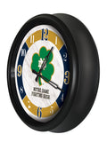 Notre Dame Shamrock Logo LED Clock | LED Outdoor Clock