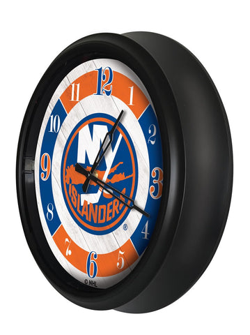 New York Islanders Logo LED Clock | LED Outdoor Clock