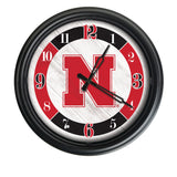 Nebraska Cornhuskers Logo LED Clock | LED Outdoor Clock