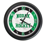 North Dakota Nodak Hockey Logo LED Clock | LED Outdoor Clock