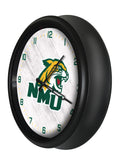 Northern Michigan Wildcats Logo LED Clock | LED Outdoor Clock