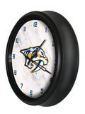 Nashville Predators Logo LED Clock | LED Outdoor Clock