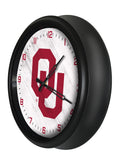 Oklahoma Sooners Logo LED Clock | LED Outdoor Clock