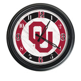 Oklahoma Sooners Logo LED Clock | LED Outdoor Clock