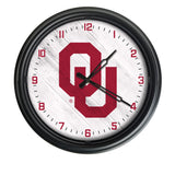 Oklahoma Sooners Logo LED Clock | LED Outdoor Clock